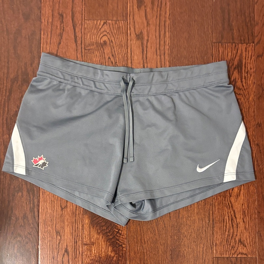 Nike Women's Gray Athletic Shorts